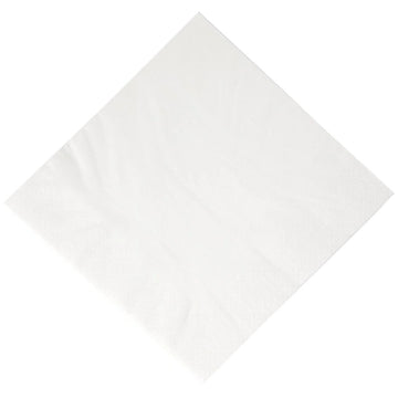 White Cocktail Napkins 2ply 24cm - Pack of 100
