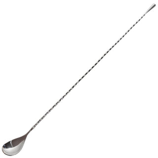 Round End Bar Spoon 45cm - Stainless Steel