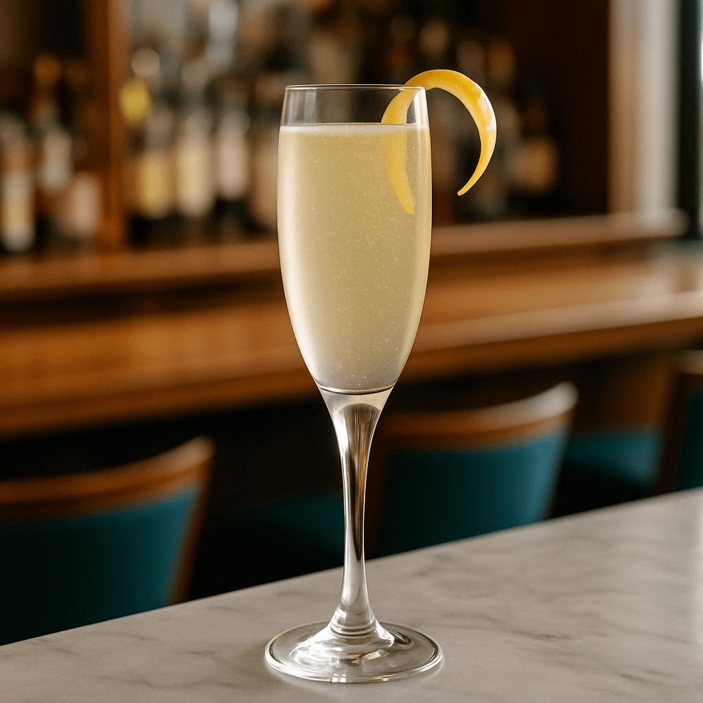 How to Make a French 75 Cocktail – A Light and Bubbly Classic - BarBits.co.uk