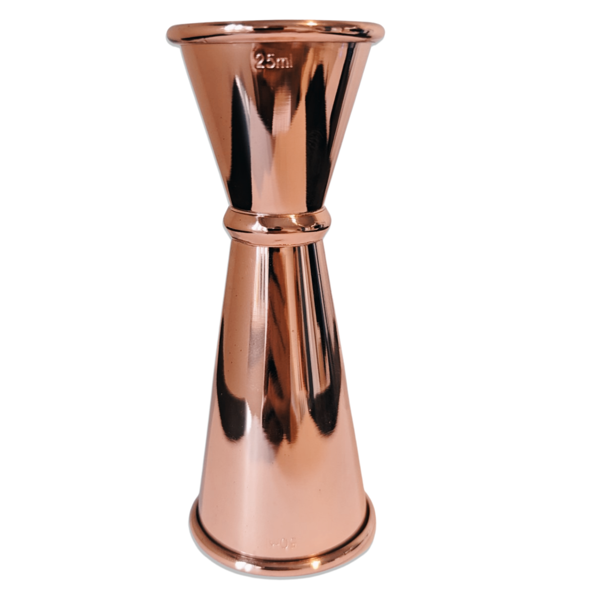 Jigger Measure 25ml & 50ml - Copper Plated