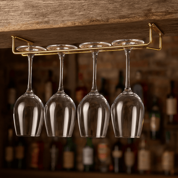 Brass Plated Glass Hanger 16inch