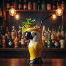 Yellow Ceramic Parrot Tiki Mug - 750ml-2