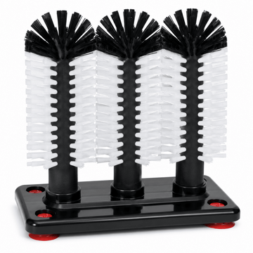 3 Head Glass Cleaner With Suction Base