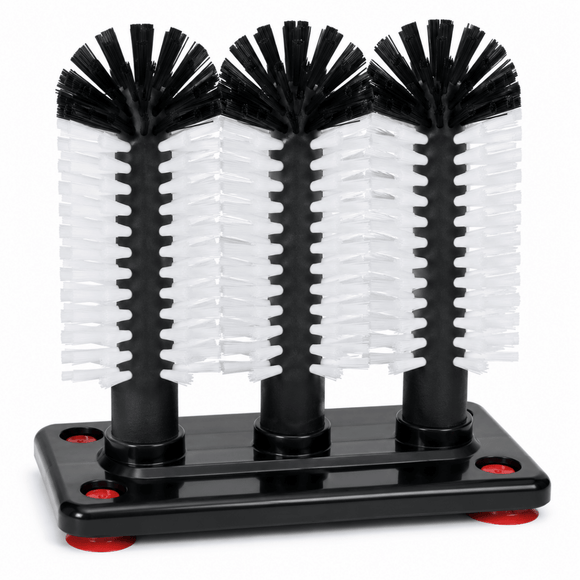 3 Head Glass Cleaner With Suction Base