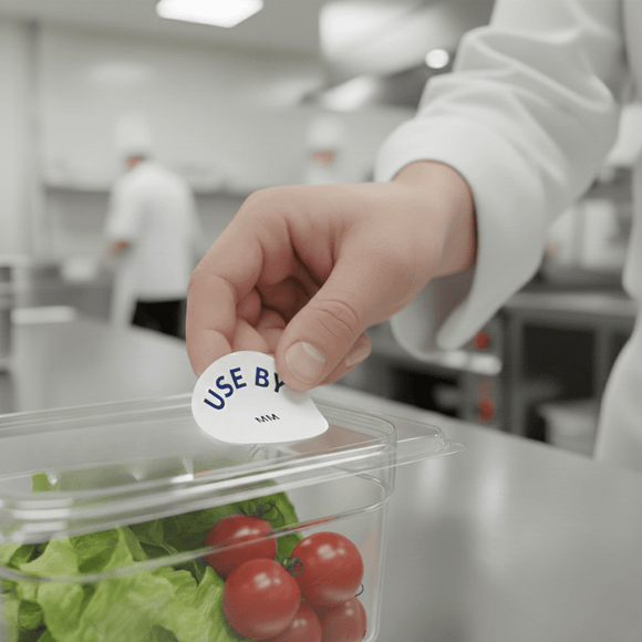 Use By date Labels 25mm - Roll of 1000