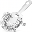 4 prong hawthorne strainer - stainless steel durable easy clean cocktail strainer - BarBits.co.uk
