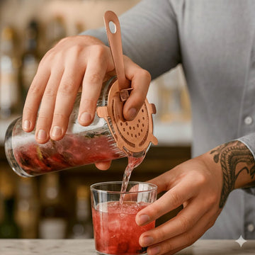 4 Prong Hawthorne Strainer - Copper Plated - 0