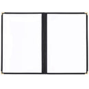 A4 Black American Style Menu Cover - 2 Page-2