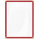 A4 Red American Style Menu Cover - 1 Page-2