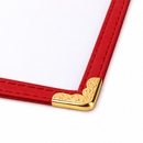 A4 Red American Style Menu Cover - 1 Page-4