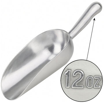 Aluminium Ice Scoop 12oz