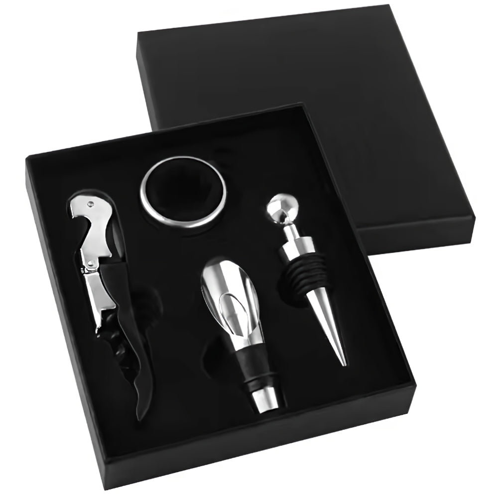 Wine Accessories Gift Set - 4 Piece