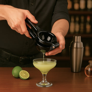 Mexican Elbow Lemon Squeezer - Black - 0