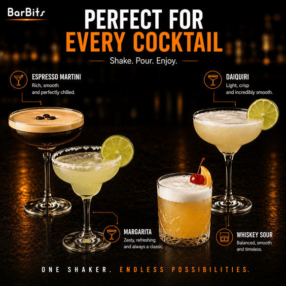 Boston Cocktail Shaker Set - Stainless Steel