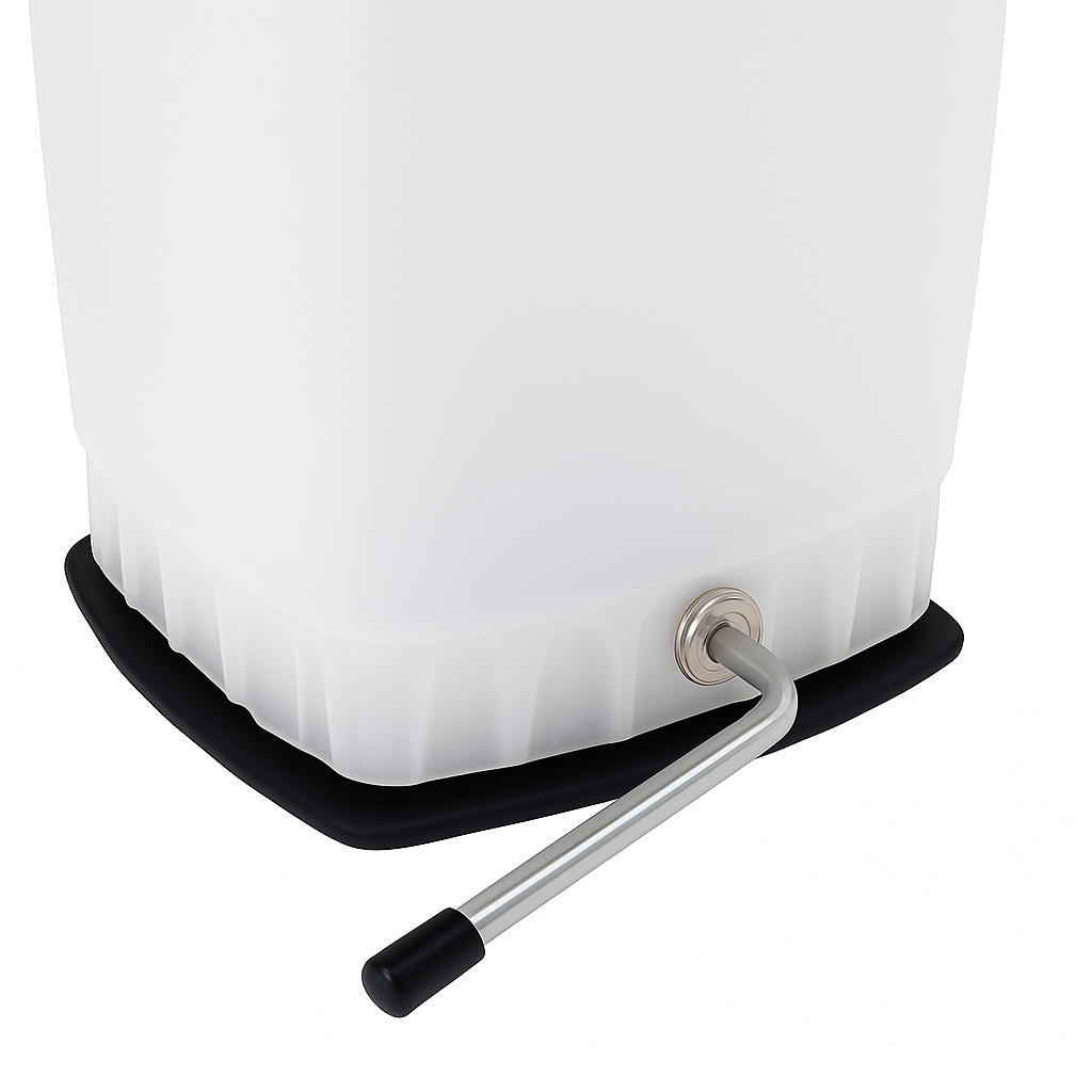 Manual Ice Crusher with Vacuum Base