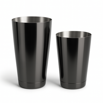 Premium Boston Cocktail Shaker - Gunmetal - 0