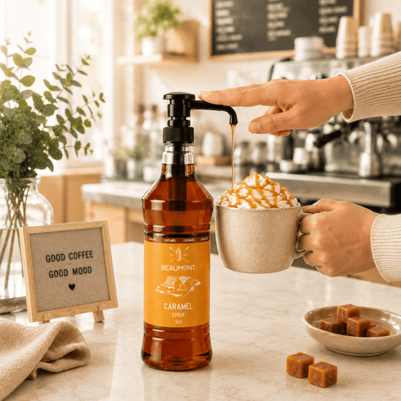 Beaumont Caramel Syrup 1Litre