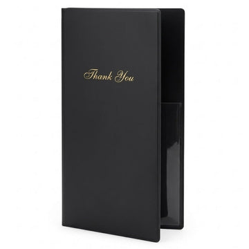 Black Classic Bill Presenter