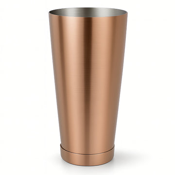 Boston Cocktail Shaker & Glass Set - Brushed Copper - 0