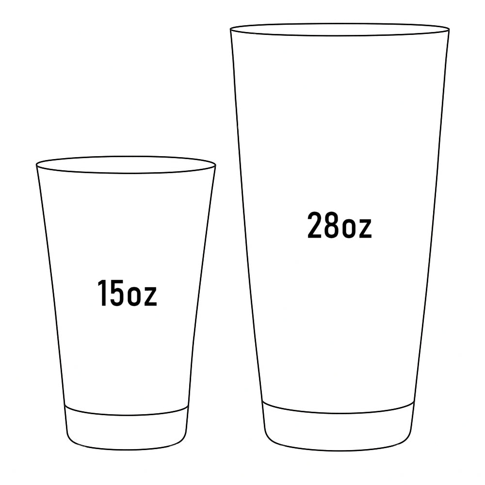 Boston Cocktail Shaker Set - Stainless Steel