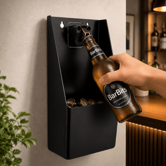 Bottle Opener & Cap Catcher