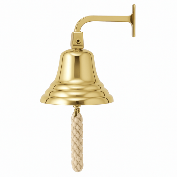 Last orders bar bell brass finish wall mounted bell for pubs bars and home bars - BarBits.co.uk