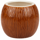 Ceramic Coconut Shaped Tiki Mug - 500ml-1