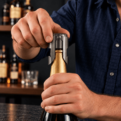 Champagne Stopper - Gunmetal - 0