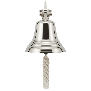 Last orders bar bell chrome finish wall mounted bell for pubs bars and home bars - BarBits.co.uk