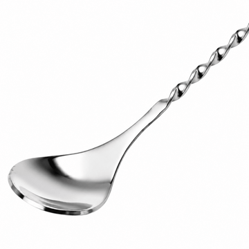 Classic Cocktail Spoon With Masher 27cm - Stainless Steel - 0
