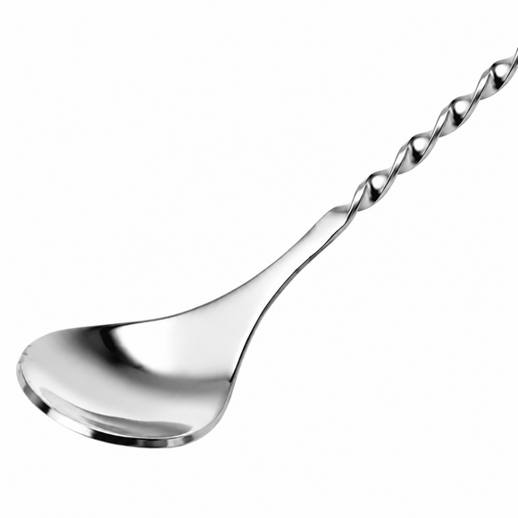 Classic Cocktail Spoon With Masher 27cm - Stainless Steel