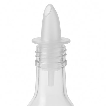 Clear Plastic Free Flow Pourers - Pack of 10 - 0