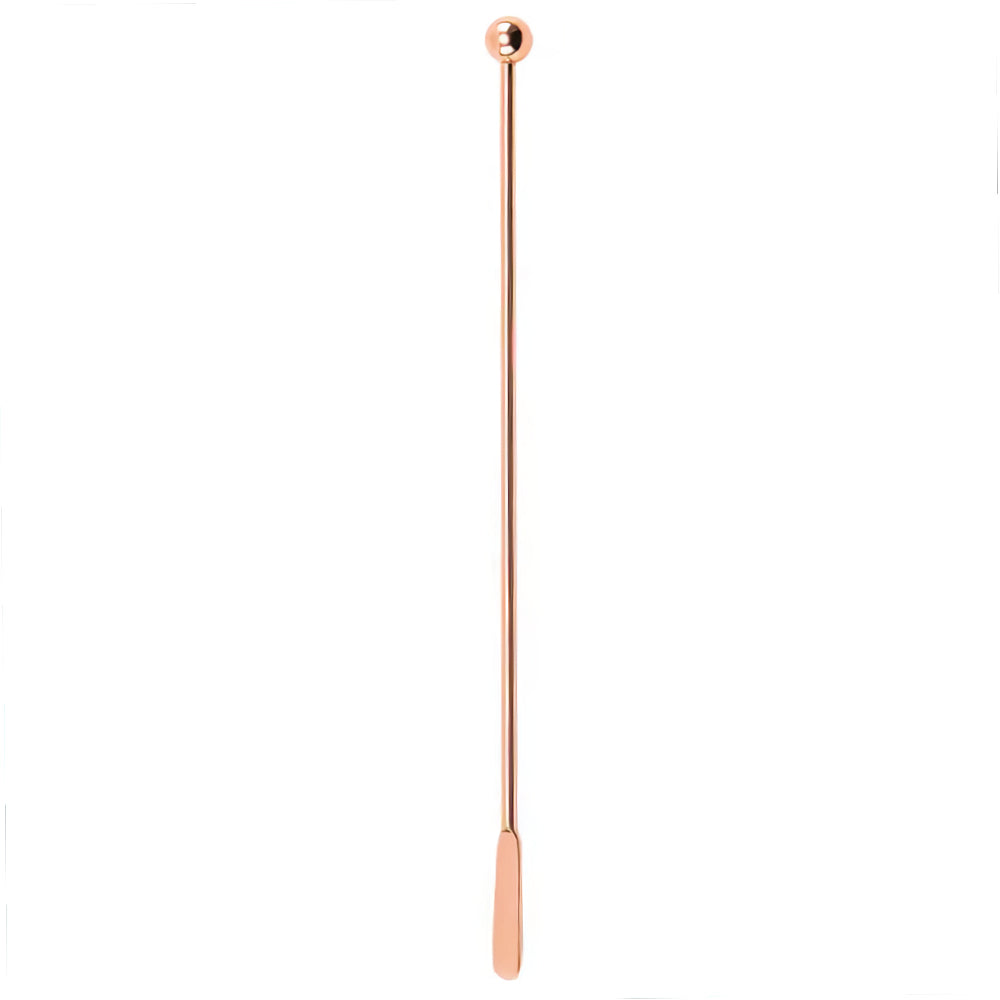 Copper Cocktail Ball Stirrers - Pack of 10