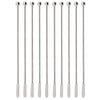 Silver Cocktail Ball Stirrers - Pack of 10