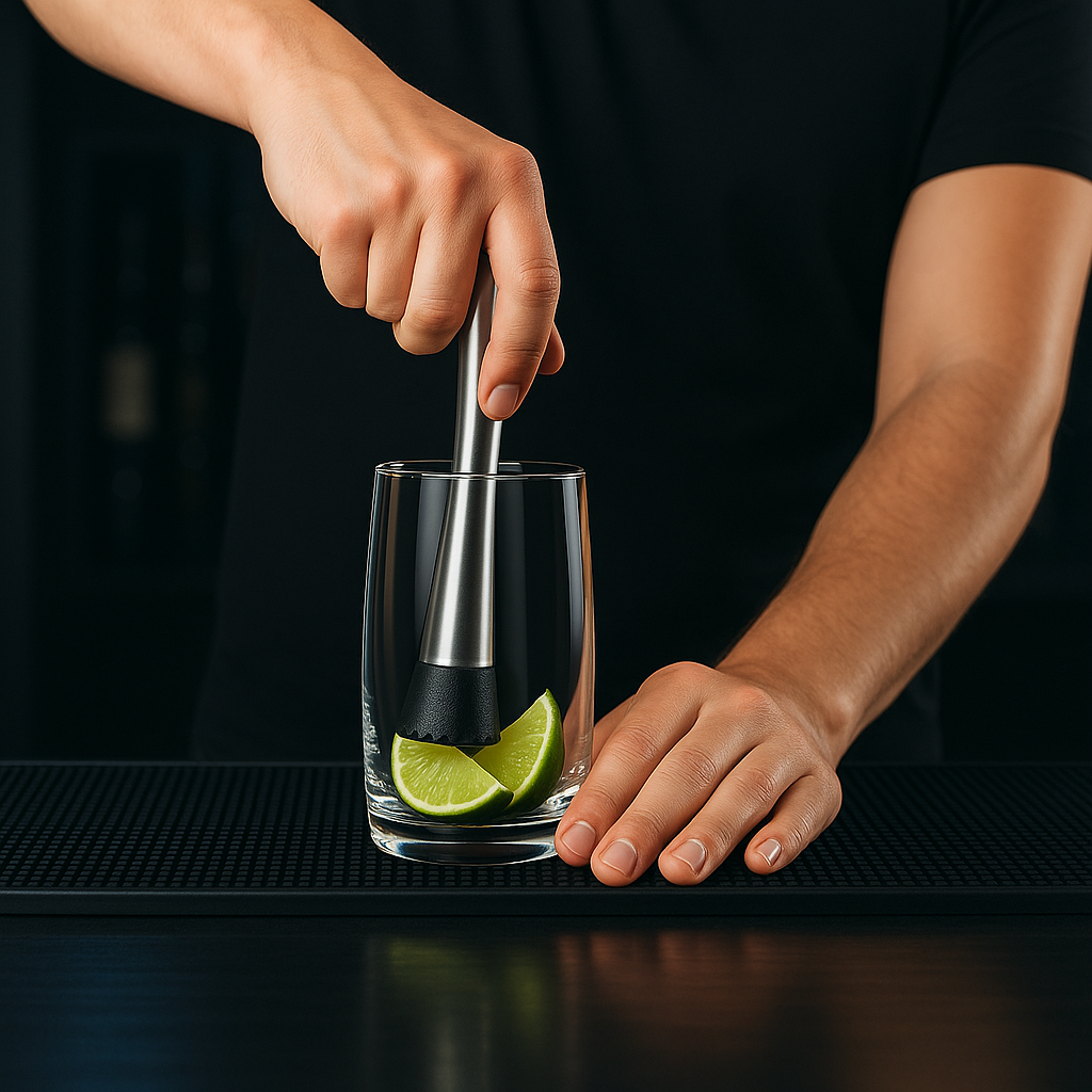 Cocktail Muddler 20.5cm - Stainless Steel - 0