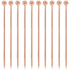 Copper Ball Garnish Picks - Pack of 10