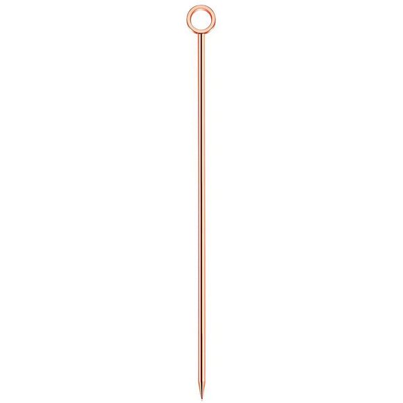 Copper Ring Garnish Picks - Pack of 10