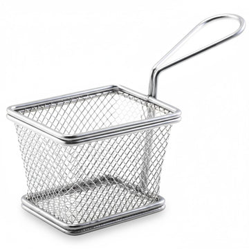 Rectangular Serving Fry Basket 12.5x10cm
