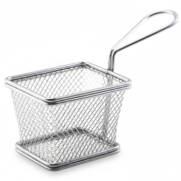 Rectangular Serving Fry Basket 12.5x10cm