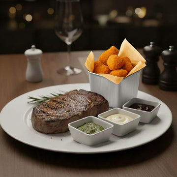 Mini Galvanised Steel Tub Square 8 x 8 x 7cm - 0