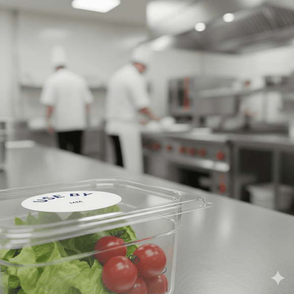 Use By date Labels 25mm - Roll of 1000