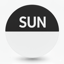 Sunday Round Day Dots Labels - Roll Of 1000-2