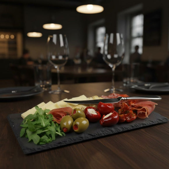Genware Slate Platter 25 x 13cm