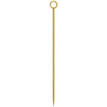 Gold Ring Garnish Picks - Pack of 10 - 0