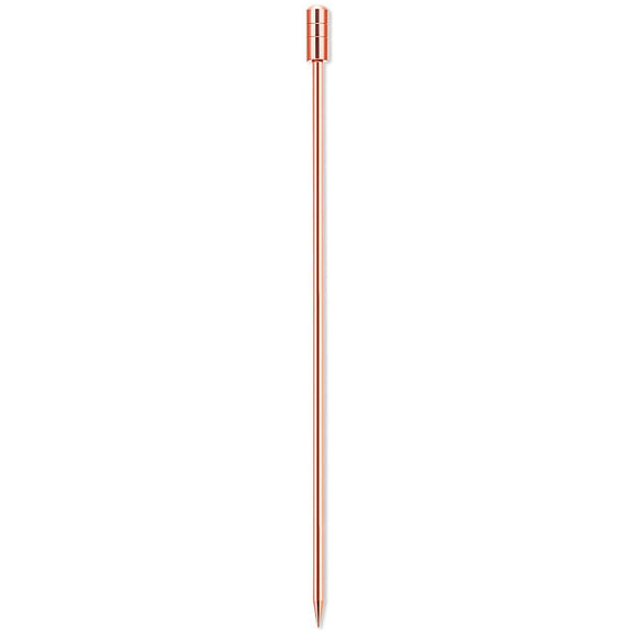 Copper Grooved Top Garnish Picks - Pack of 10