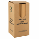 Kraft Paper Straws - Pack of 250-1