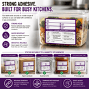 Large Allergen Alert Safety Labels - Roll of 500-6