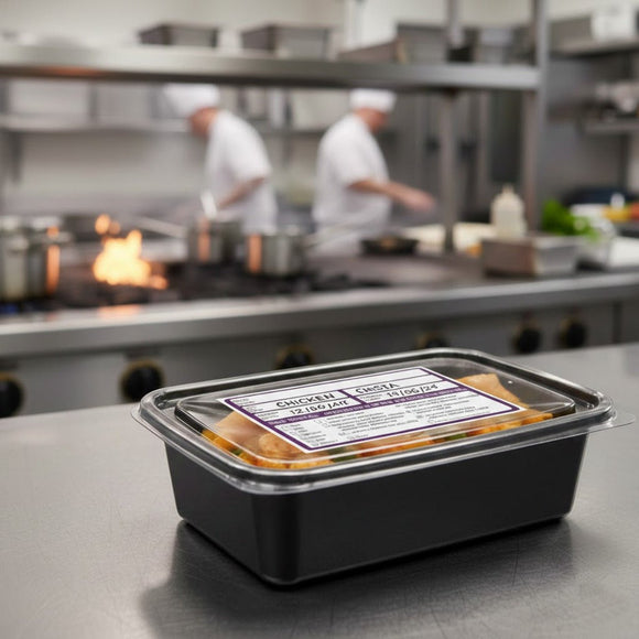 Large Allergen Alert Safety Labels - Roll of 500