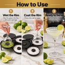 Margarita Glass Salt Rimmer 3 Tier-5