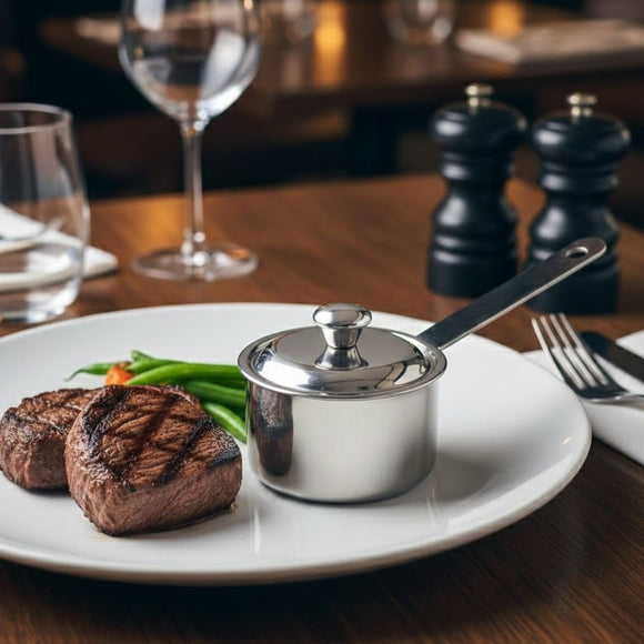 Mini Stainless Steel Saucepan With Lid